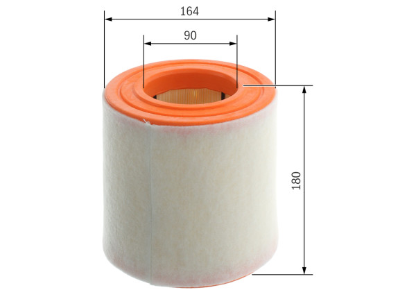 F026400776, Luftfilter, Filtr vzduch., BOSCH, 4K0133844D, 4K0133844, 184222, A2713, A3055, ADBP220127, ALA8936, E1709L, LX4961, MD5422