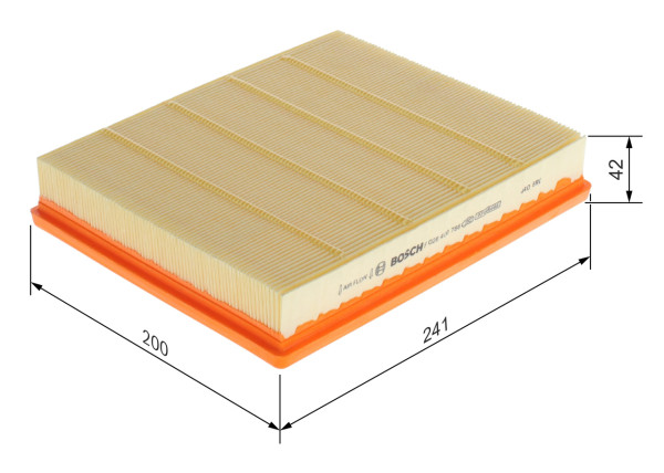 Luftfilter - F026400786 BOSCH - 39146031, A3152, C24078