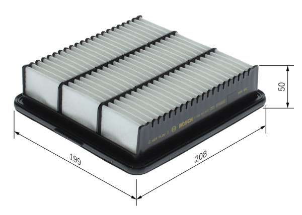 Luftfilter - F026400823 BOSCH - 28113AA100, 28113AA100AS