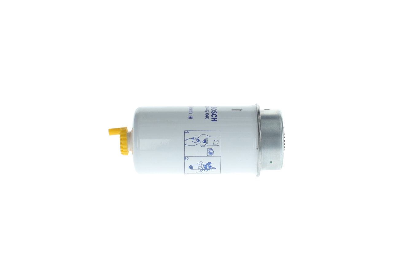 F026402040, Drivstoffilter, Palivový filtr, BOSCH, 5021192727, 87801795, XC159176AB, YC159155ED, YC159155EF, YC159176AA, YC159176AB, YC159176AC, 1708369, 1709059, 1712933, 1712934, 2C119176AA, 2C119176AB, 2C119176BA, 2C119176BB, 4032667, 4352681, 4386518, 4411627, 4437885, 008304A, 101648, 104118, 153071762417, 2443200, 28000240572, 4718, 4754FP, 5212