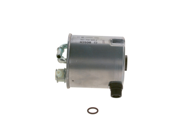 F026402108, Drivstoffilter, Palivový filtr, BOSCH, 16400JD50B, 16400JY00B, 16400JY09E, 16400JY00D, FCS856, FP4666, H399WK, KL44009, MP38, PP8572, WF8478, WK9027, KL44014