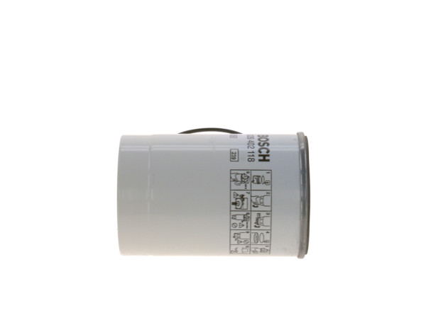 F026402118, Drivstoffilter, Palivový filtr, BOSCH, 20386080, 7420514654, 87722692, 20480593, 7420541383, 20514634, 7420998634, 20514654, 20541383, 20998346, 20998367, 2446100, 30069, FS19735, H700WK, KC362D, P551843, PP9713, R260P, SP1315, WK94033X, Z630, P559628
