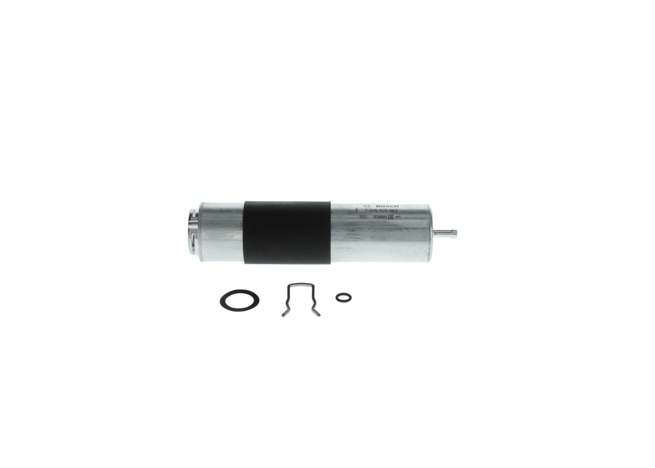 F026402863, Drivstoffilter, Palivový filtr, BOSCH, A0000902452, A0000902552, A6260900052, A6260900152, A6260900352, A6260900452, 0000902452, 0000902552, 6260900052, 6260900152, 6260900352, 6260900452, 902452, 902552, H472WK, KL1696D, WK5016Z
