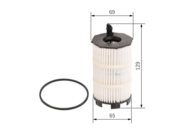 F026407011, Oljefilter, Olejový filtr, BOSCH, 079115561F, 079198405B, 079115561K, 079198405E, 79115561F, 79198405B, 2514300, CH11079ECO, E813HD188, ELH4384, EOF209, FA5995ECO, HU7005X, L456, M103, OE6505, OX350D, WL7468, E813H01D188, HU7188X, OX350DECO, OX3504D