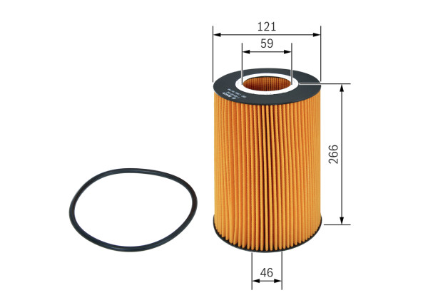 F026407042, Oljefilter, Olejový filtr, BOSCH, 0001420640, 0001802109, A0001802109, ABPN10GLF16046, MX901584, A0001802909, A4571840125, 0001802909, 4571840125, 006051916, 2506200, 57213, ALO87531, CH9558ECO, E175H, ELF7690, F026407042, HU12110X, LEF5198, LF16046, LP5048, M54, MU1230, OE6513, OX348D, P7320, PEL2004, S5062PE, CH9558, E175HD129