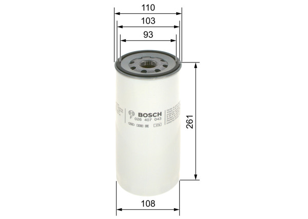 F026407043, Oljefilter, Olejový filtr, BOSCH, 1012010AD6, 17533660, 1R0658, 1R0739, 20539275, 20709459, 5221170569, 610800070015, 7421561278, ABPN10GLF3675, B222100000136, D5000681013, H200W23, J65F11012020A937, YO3601712, 1012010A53DM, 17533661, 21707136, 5001846641, 5221706577, H200W24, L30001012020, YO5008003, 1012010D6, 1W3300, 21170569, 4301012020A, 484GB3191C, 5001846642, 1012010F51Q