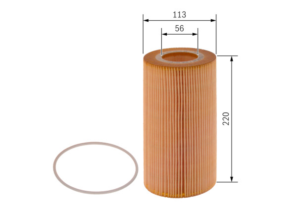 F026407045, Oljefilter, Olejový filtr, BOSCH, 1629393, 1643070, 41948921, 7424993649, 1643070G, 1948921, 1948921G, 2508100, E89HD213, F026407045, FA5825ECO, HU12103X, L081, LF16233, M90, OE6762, OX434D, P550812, PEL2013, S5081PE, E89HD734, OX434DECO, E89HD97