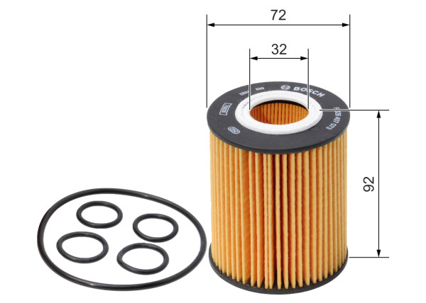 F026407073, Oljefilter, Olejový filtr, BOSCH, 5650375, 898018448Y, 98018448, 2508500, AC6279E, ADW192103, ALO8193, CH10876ECO, E22HD190, ELH4399, EOF218, FA5978ECO, HU8201Y, L439, MD655, ML4522, OE6488, OP415, OX437D, S5085PE, WL7460