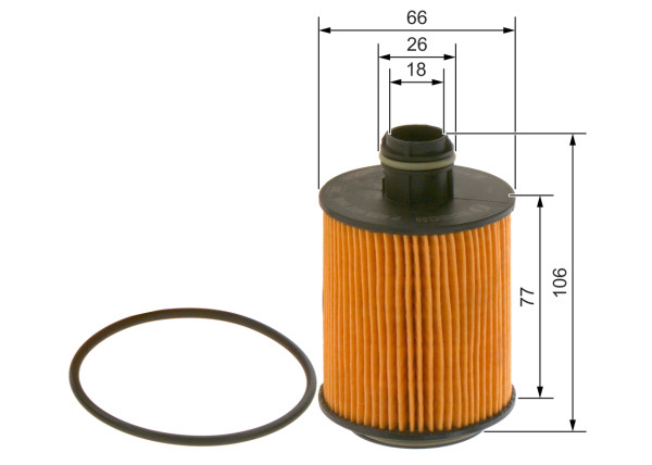 F026407095, Oljefilter, Olejový filtr, BOSCH, 1609563880, 55565960, 55577033, 55595538, 6000626024, 95517794, BS516731AA, K6000626024, 93167122, 71777722, 93191747, 650017, 93195463, 650061, 93195862, 95528278, 650181, 650221, 650231, 860134, 2505500, ADW192102, CH10751ECO, E124H, ELH4417, EOF238, F026407087, FA5972ECO, HU7004X, L061