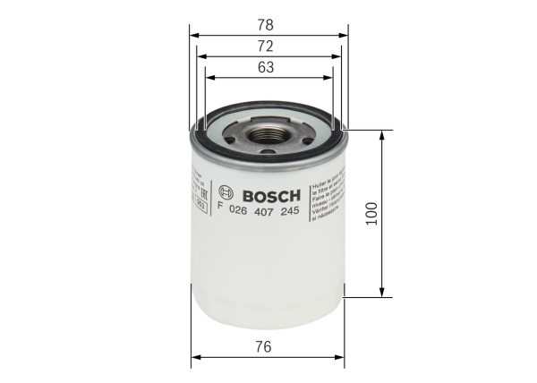 F026407245, Oljefilter, Olejový filtr, BOSCH, GK2Q6714AA, 2007929, 2373900, FT6734, H14W43, LS1081, LVFL849, OC1414, OP5432, PH12177, W7034, WL7542