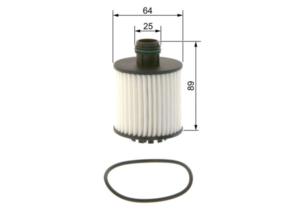 F026407259, Oljefilter, Olejový filtr, BOSCH, 1631226580, 55261437, 55502095, 68357879AA, K6000626025, 6000626025, 95525299, 2513900, CH12170ECO, E873HD377, FA6797ECO, FOECO146, HU7042Z, L1074, ML4569, OE6826, OP1044, OX1171D, S5139PE, WL7539, H7042Z