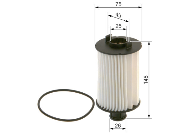 F026407269, Oljefilter, Olejový filtr, BOSCH, 8W936731AC, C2D3670, LR011279, 2507302, ADJ132105, ALO8739, CH10992, E863HD360, FA6113ECO, HU8008Z, L987, M138, MD739, OE6677, OP1014, OX774D, PEL725, S5073PE, WL7579, CH10992ECO, OX774DECO
