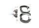 Bremsesko sett - 0204114586 BOSCH - 03052036173, 381393B, 381393CH