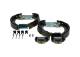 Bremsesko sett - 0204114598 BOSCH - 03052056193, 381386B, 381386CH