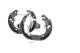 Bremsesko sett - 0204114619 BOSCH - 03052074203, 7460RP, 8DB355004-891