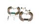 Bremsesko sett - 0204114657 BOSCH - 03052092203, 381501B, 381501CH