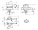Sensor, drivstofftrykk - 0261230112 BOSCH - 12582232, 45962081F, 53401130552