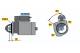 Starter - 0986010600 BOSCH - 5802L5, 5802P7, 580285