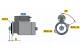 Starter - 0986014141 BOSCH - 3610042010, MD050200, MD191433