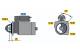 Starter - 0986015420 BOSCH - 01177441, 01178670, 1177441