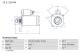 Starter - 0986017790 BOSCH - 46430784, 46473784, 46478945