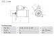 Starter - 0986018200 BOSCH - 020911023, S114553, 055911023F