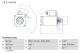 Starter - 0986018860 BOSCH - 0986018860, 2330000QAH, 4412612