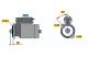 Starter - 0986018920 BOSCH - 02M911023, 02M911023X, YM2111000EA