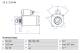 Starter - 0986018960 BOSCH - 1329201080, 5802Z0, K1329201080