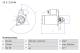 Starter - 0986019820 BOSCH - 00430006, 01183599, STB9369