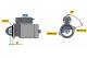 Starter - 0986022720 BOSCH - MD312857, MD312858, MD344182