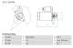 Starter - 0986024530 BOSCH - A0009062302, A000906230280, A6519060000