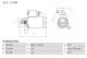 Starter - 0986025240 BOSCH - 04L911021B, 04L911021BX, 04L911021C