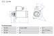 Starter - 0986025310 BOSCH - 233004A00B, 31100M68K10, CS1539