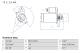 Starter - 0986027520 BOSCH - A6519064800, 6519064800, 0001148510