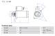 Starter - 0986027620 BOSCH - 2810037090, 4280008341