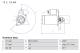 Starter - 0986029220 BOSCH - 361002A550, 1986S00601, 4280007980