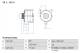 Dynamo - 0986041030 BOSCH - A0091549902, A009154990280, A0101549202