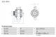 Dynamo - 0986041530 BOSCH - A0101549502, A010154950280, 0101549502