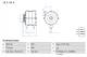 Dynamo - 0986044591 BOSCH - 2871A148, 3760524M91, 873F10300BA
