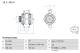 Dynamo - 0986045420 BOSCH - A0121545902, A012154590280, 0121545902