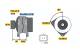 Dynamo - 0986046240 BOSCH - 5702C2, K9644037180, K9646065480