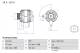 Dynamo - 0986048611 BOSCH - 23100BN700, 7711497099, 2310000QA1
