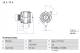 Dynamo - 0986049131 BOSCH - A1601540101, Q0002801V003, A1601540201