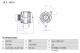 Dynamo - 0986049231 BOSCH - 46544329, 46765838, 46782213