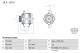 Dynamo - 0986049670 BOSCH - 1256552, 30667071, 1530299