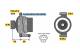 Dynamo - 0986049670 BOSCH - 1256552, 30667071, 1530299