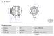 Dynamo - 0986080440 BOSCH - 1305962, 1322573, 1361259
