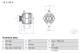 Dynamo - 0986083430 BOSCH - 96540542, 96954113, 1986A01681
