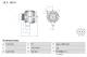 Dynamo - 0986083450 BOSCH - 13502583, 13579668, 0986083450